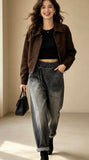 Jeansbyxa Black