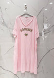 T-shirt klänning BOHEME 5 Färger 🌸