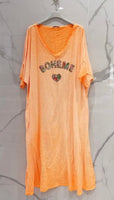 T-shirt klänning BOHEME 5 Färger 🌸