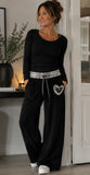 Byxa Strass Love