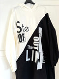 Hoodie BLACK & WHITE