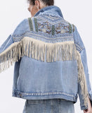 Jeansjacka BOHO  Melly&Co