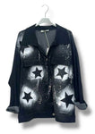 Jeansjacka Black star