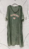 T-shirt klänning BOHEME 5 Färger 🌸