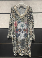 Tunika skull oversize