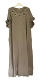 T-shirtklänning  Taupe