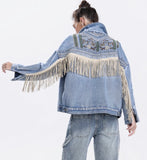 Jeansjacka BOHO  Melly&Co