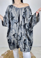 Camo T-shirt OVERSIZE 🌟