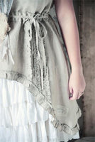 Dress-Joyful faith-Linen color SISTA EXET