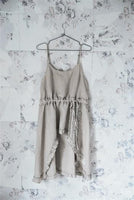 Dress-Joyful faith-Linen color SISTA EXET