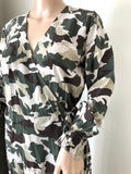 Omlottklänning Camo