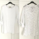 Top Lace White