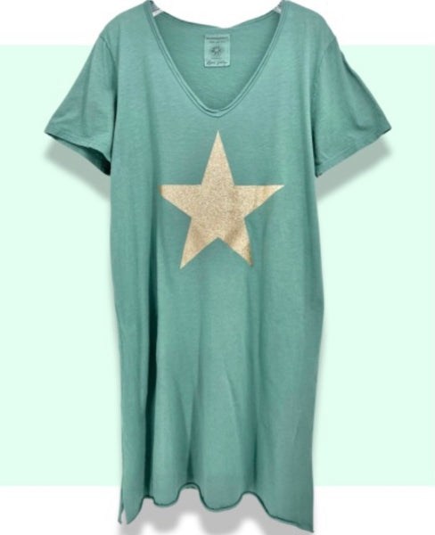 T-shirtklänning  STAR